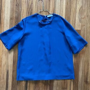 Everlane zip-back top